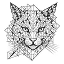 Cat tattoo design idea