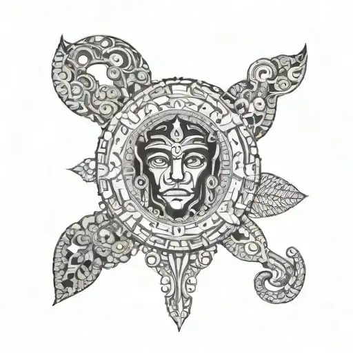 FOREARM SCAR COVER TATOO FOR ANCIENT TAMIL CHOLAN DYNASTY   tattoo design idea