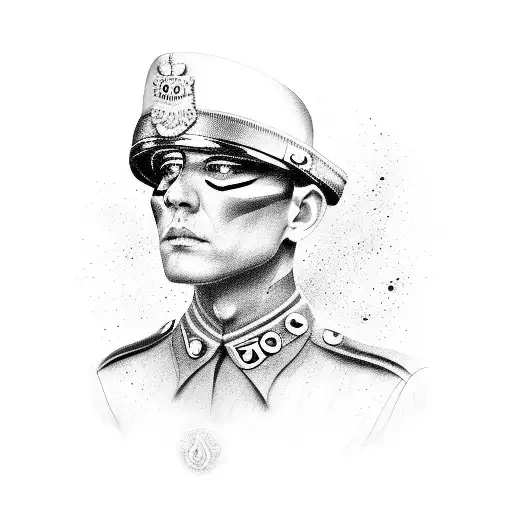 Sergeant Major Chief, Drums, Kiss tattoo design idea