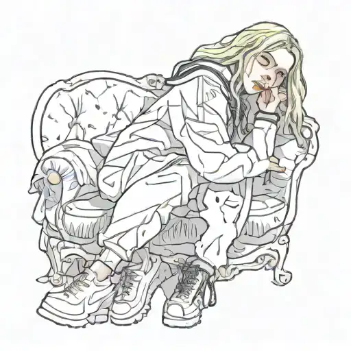 the love of my life billie eilish tattoo design idea