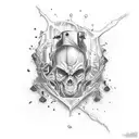Blood,Sweat,Tears tattoo design idea