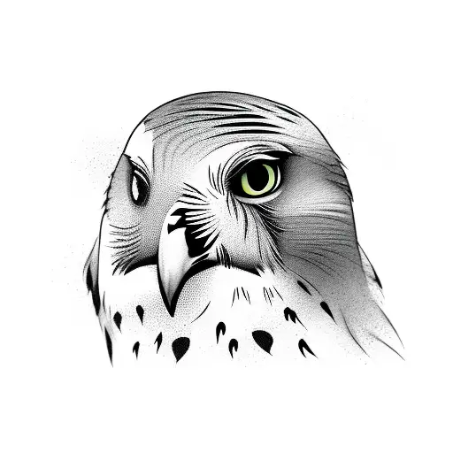 kestrel  tattoo design idea