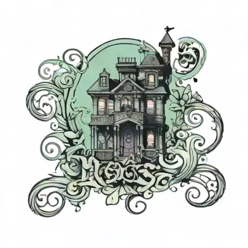 Disney's Haunted Mansion tattoo design idea