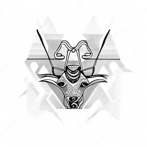 sagittarius and taurus tattoo design idea