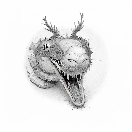  happiness around the corner tattoo design idea