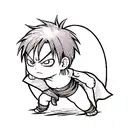 Gaara from Naruto tattoo design idea