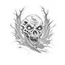 Evil Dead  tattoo design idea