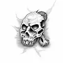 Evil Dead  tattoo design idea