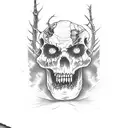 Evil Dead  tattoo design idea