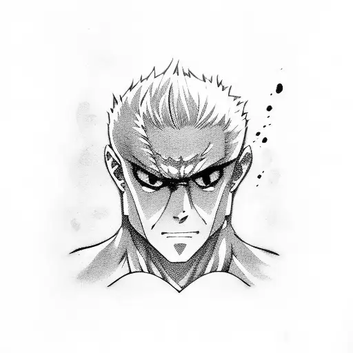 jujutsu kaisen animes tattoo design idea