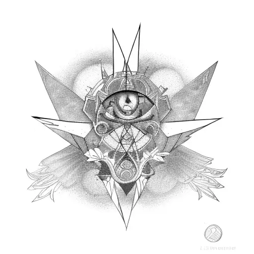 fenix ascending tattoo design idea