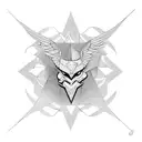 fenix ascending tattoo design idea