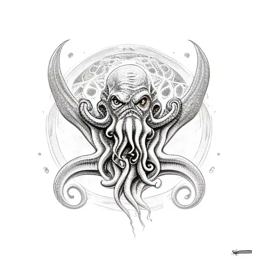 Cthulhu  tattoo design idea