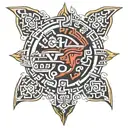Mayans, Aztecs and tattoo design idea