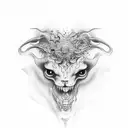 bipolar disorder  tattoo design idea