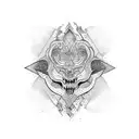 bipolar disorder  tattoo design idea