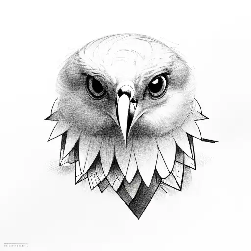 heart, infinity loop, hawk, I will never not remember you tattoo design idea