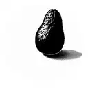 avocado  tattoo design idea