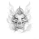 create me an tattoo with a meaning of moving to Denmark, starting new life and change in general.  tattoo design idea