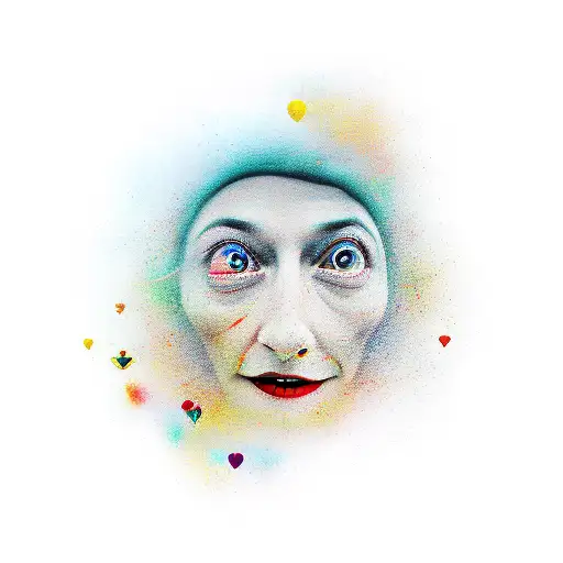 happiness loves silence tattoo design idea