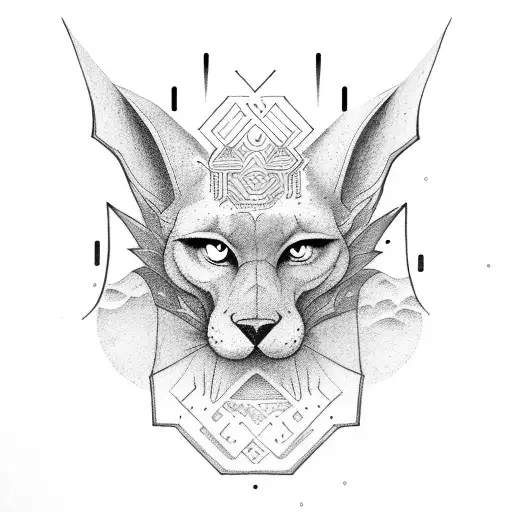 The god Yucahu tattoo design idea