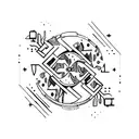 Euthymia - believing in yourself and trusting that you are on the right path, and not being in doubt by following the my tattoo design idea