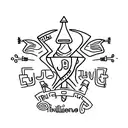 Euthymia - believing in yourself and trusting that you are on the right path, and not being in doubt by following the my tattoo design idea