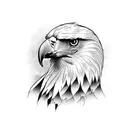 Eagle tattoo design idea