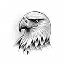Eagle tattoo design idea