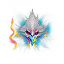 Phoenix tattoo design idea