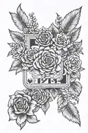 the 1975  tattoo design idea