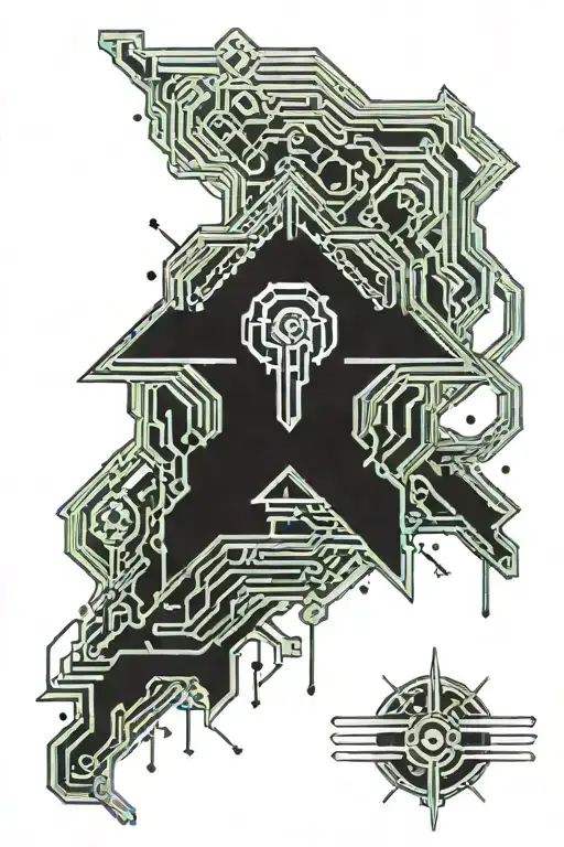 depression hard times tattoo design idea