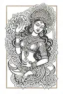 Durga Ma tattoo design idea
