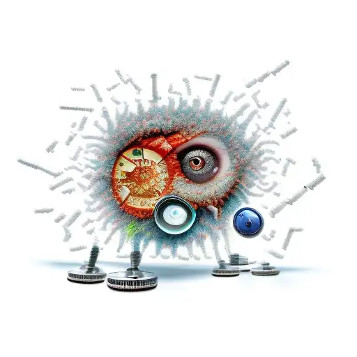 computer with medicine like wallpaper. computer made have good life decisions. and beating agains psychosis/madness.  tattoo design idea