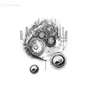 computer with medicine like wallpaper. computer made have good life decisions. and beating agains psychosis/madness.  tattoo design idea