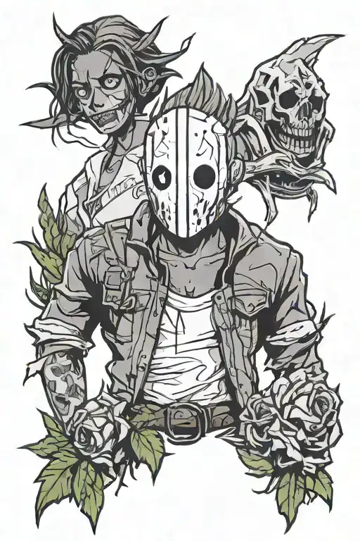 dead by daylight tattoo design idea