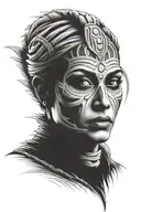 mummy face tattoo tattoo design idea