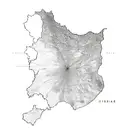 Iraq and Iran map tattoo design idea