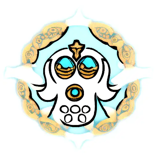 Hamsa Symbol tattoo design idea