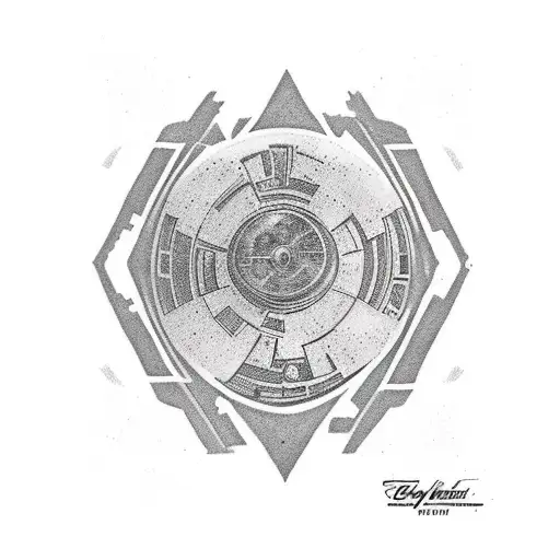 create a star wars themed mandela tattoo tattoo design idea