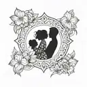 daddy daughter tattoos tattoo design idea