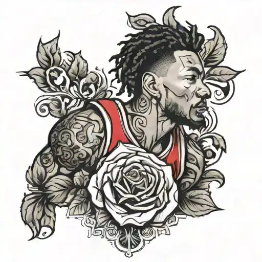 Derrick rose tattoos hotsell