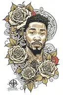 Derrick rose tattoo design idea