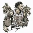 Derrick rose tattoo design idea