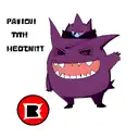 gengar tattoo design idea