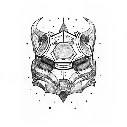 Skyrim tattoo design idea