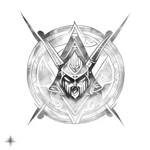 Skyrim tattoo design idea