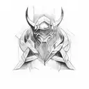 Skyrim tattoo design idea