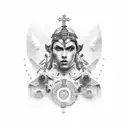 Joseph, Grace, Andrew, karl, Peter  tattoo design idea