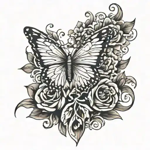 ANNA NINA text tattoo design idea